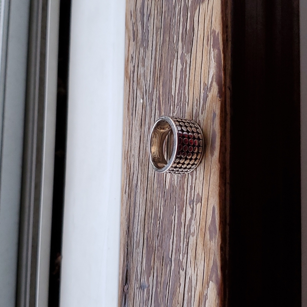 Sterling Silver Textured Ring - image 6